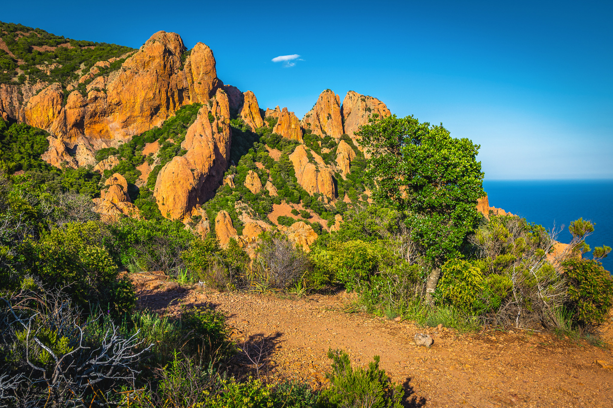 Massif de l’Estérel : joyau naturel de la Côte d’Azur